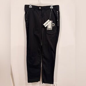 NWT Bikkembergs Men's Black Cargo Pants Medium (European 50)